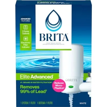 Brita Faucet Mount Water Filter - Clean & Pure Tap Water