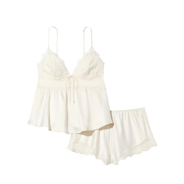 Victoria's Secret Lace & Satin Cami Set for Women