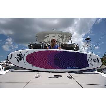 Roc Inflatable SUP Board with Premium Accessories