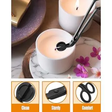YOUTUOY 4 in 1 Candle Accessory Set for Candle Lovers