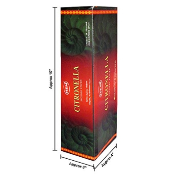 Hem Citronella Incense Sticks 120 Pack for Pest Control