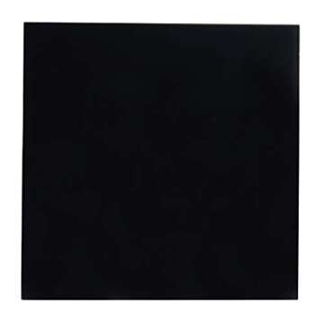 Great Deal Furniture Modern Glam Tempered Glass and Stainless Steel Coffee Table, Black and Rose Gold