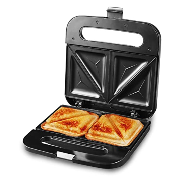 Elite Gourmet ESM2207SS Grilled Cheese Sandwich Maker - Effortless Cooking