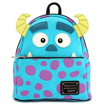 Loungefly Disney Sully Mini Backpack - Cute & Durable