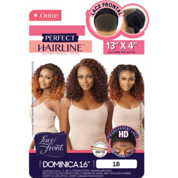 Outre Perfect Hairline Lace Front Wig 16 Inch Curls