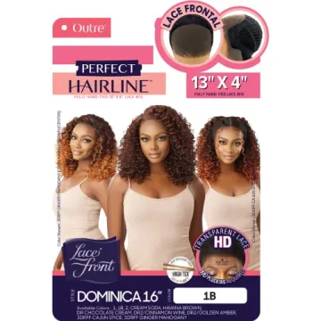 Outre Perfect Hairline Lace Front Wig 16 Inch Curls