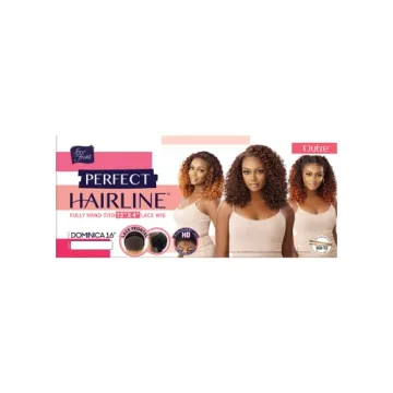 Outre Perfect Hairline Lace Front Wig 16 Inch Curls