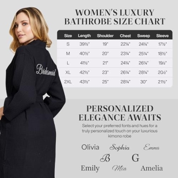 Lotus Linen Lightweight Waffle Robe for Women - Spa Luxury