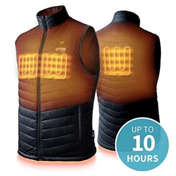 Dune Men’s Heated Vest - Ultimate Warmth & Comfort for Cold Days