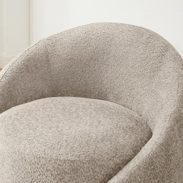 VANOMi Swivel Barrel Chair - Stylish Comfort for Any Space