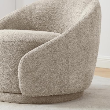 VANOMi Swivel Barrel Chair - Stylish Comfort for Any Space