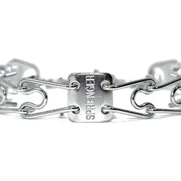 Herm Sprenger Prong Dog Training Collar Ultra-Plus Chrome Plated Steel Pet Pinch No-Pull for Dogs Anti Pull Made in Germany 2.25mm x 13in Small
