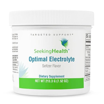 Seeking Health Optimal Electrolyte Powder, Unflavored, Healthy Energy and Endurance Support, Promote...