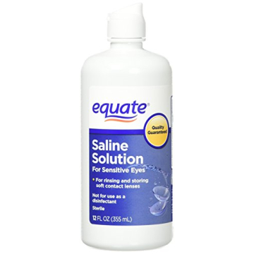Equate Contact Lens Saline Solution Twin Pack for Sensitive Eyes