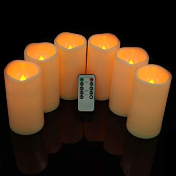 Amagic Waterproof Flameless Candles with Remote Control