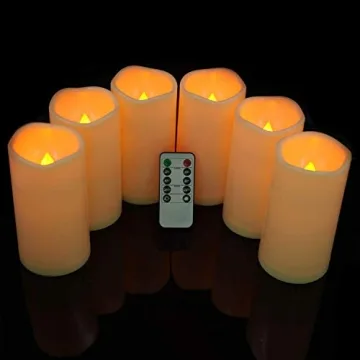 Amagic Waterproof Flameless Candles with Remote Control
