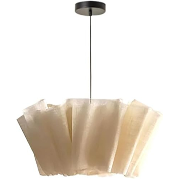 Japanese Minimalist Fabric Pendant Light for Home Decoration
