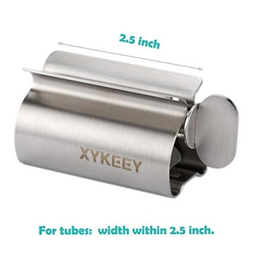 Stainless Steel Toothpaste Tube Squeezer Set of 3 Eco-Friendly