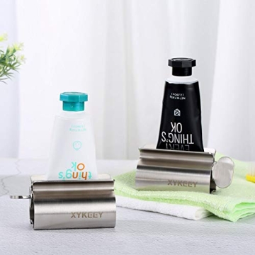 Stainless Steel Toothpaste Tube Squeezer Set of 3 Eco-Friendly
