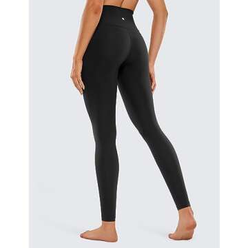 CRZ YOGA Women's Naked Feeling I Workout Leggings - High Waisted 28 Inches