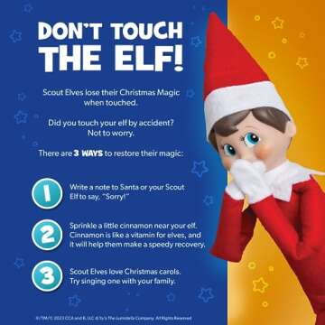 The Elf on the Shelf: A Christmas Tradition - Girl Scout Elf with Blue Eyes - Includes Artfully Illustrated Storybook, Keepsake Box and Official Adoption Certificate