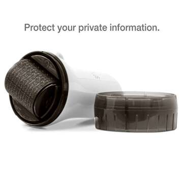 Guard Your ID Wide Advanced Roller 2.0 Identity Theft Prevention Security Stamp White