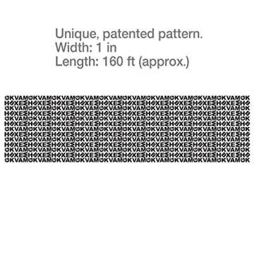 Guard Your ID Wide Advanced Roller 2.0 Identity Theft Prevention Security Stamp White