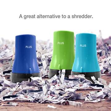 Guard Your ID Wide Advanced Roller 2.0 Identity Theft Prevention Security Stamp White