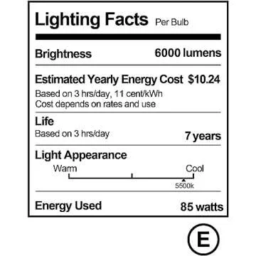 AQIRUI 85W Light Bulb 5500K CFL Daylight Spiral Softbox Bulb in E27 Socket for Photography Photo Video Studio Lighting White 1 Pack