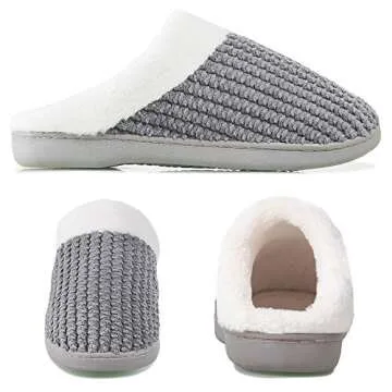 WateLves Women's Comfort Slippers with Memory Foam