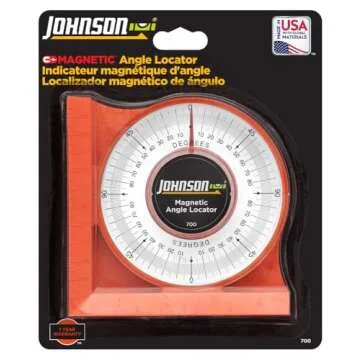 Johnson Level & Tool 700 Magnetic Angle Locator, Orange, 1 Locator