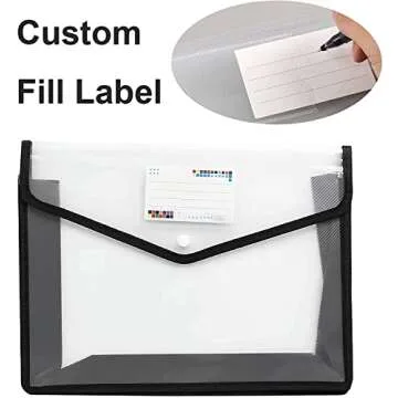 YoeeJob Legal Size Expandable File Folders - 2 Packs