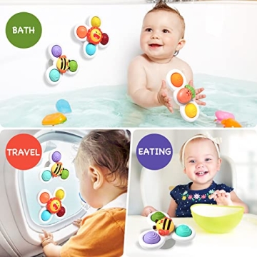 Engaging Suction Cup Spinner Toys for Toddlers