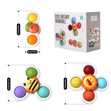 Engaging Suction Cup Spinner Toys for Toddlers