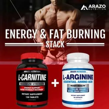 Boost Metabolism with Super Strength L-Carnitine 1000mg