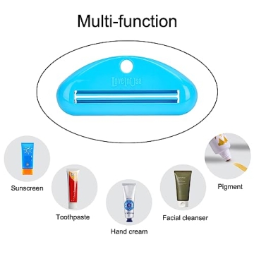 Space-Saving Toothpaste Tube Squeezer - 4 Pack