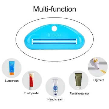 Space-Saving Toothpaste Tube Squeezer - 4 Pack