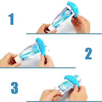 Space-Saving Toothpaste Tube Squeezer - 4 Pack