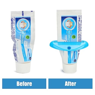 Space-Saving Toothpaste Tube Squeezer - 4 Pack