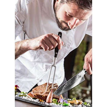 Anvil & Hammer Professional Chef Knife - 8” Damascus Blade