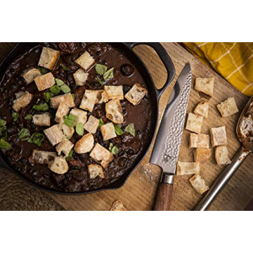 Anvil & Hammer Professional Chef Knife - 8” Damascus Blade