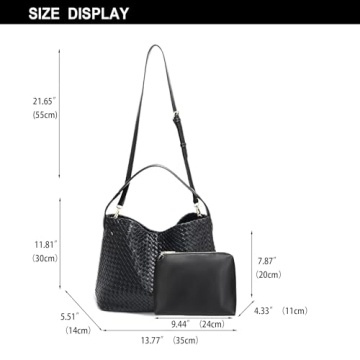 Dyalsa Women's Vegan Leather Boston Bag - Versatile & Stylish Handbag