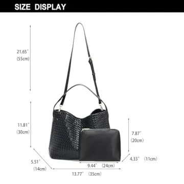 Dyalsa Women's Vegan Leather Boston Bag - Versatile & Stylish Handbag