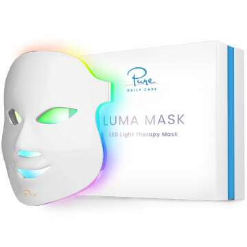Pure Daily Care Luma LED Skin Treatment Mask - Rejuvenate & Tighten Your Skin