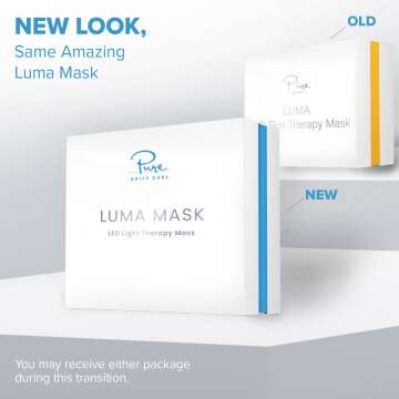 Luma LED Skin Treatment Mask for Youthful Glow