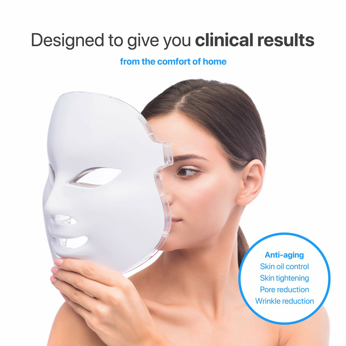 Luma LED Skin Treatment Mask for Youthful Glow