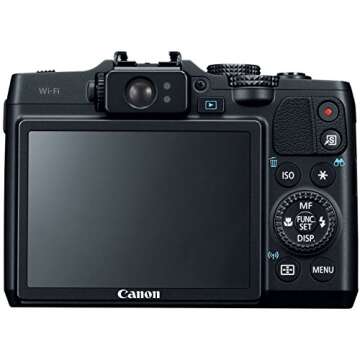 Canon PowerShot G16 12.1 MP CMOS Digital Camera with 5x Optical Zoom and 1080p Full-HD Video Wi-Fi E...