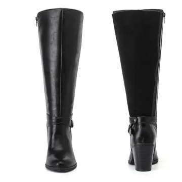 Luoika Extra Wide Calf Knee High Boots for Women