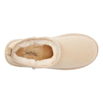 Breckenridge Booties Vegan Faux Suede Stylish Comfort