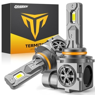 Termitor 9005 Bulbs 2024 Upgraded 22000LM Super Bright,1:1 Mini Halogen Size 6000K Cool White, 10-Ye...